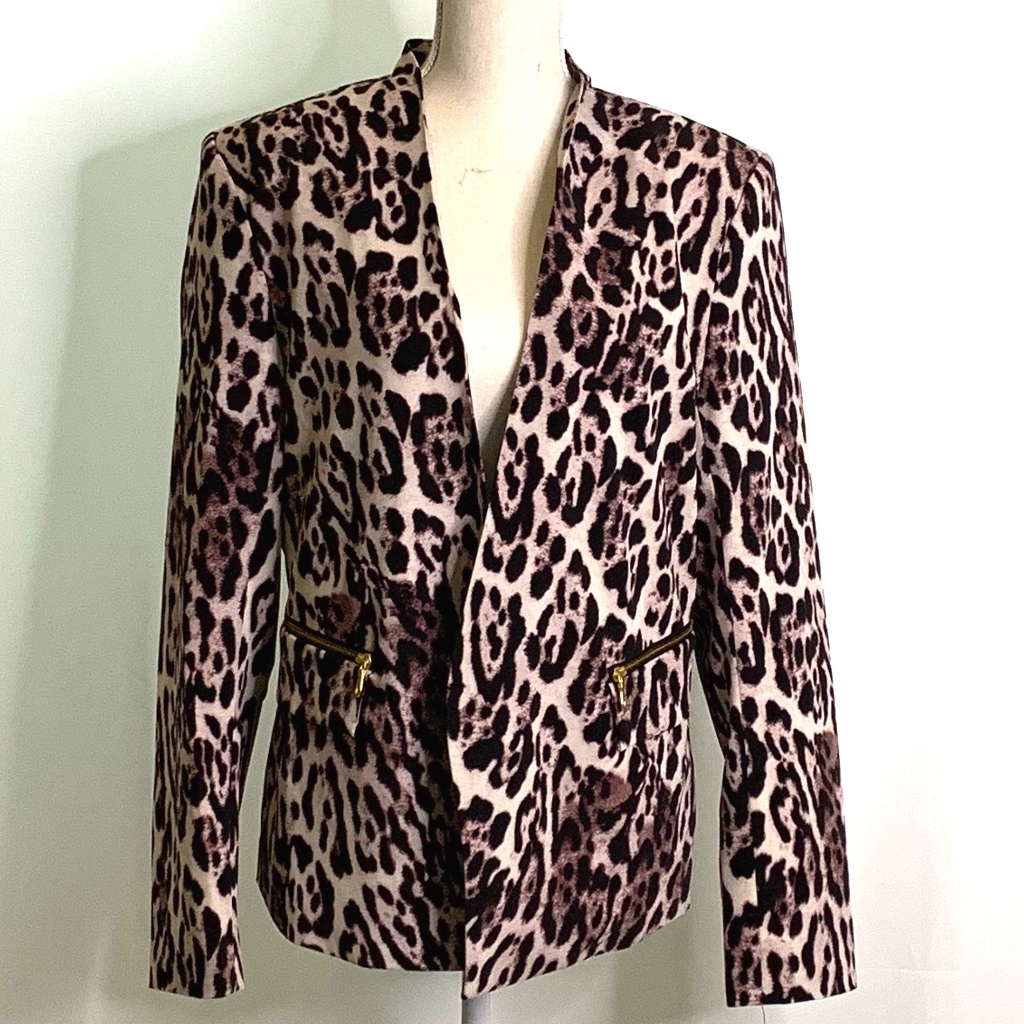 Chic Robert Rodriguez Leopard Print  Brand New
